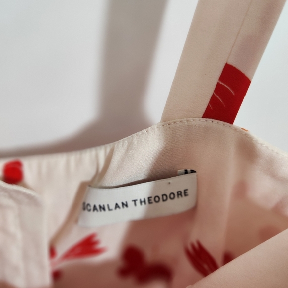 Scanlan Theodore Silk Dress, Size 4 - Picture 3 of 10